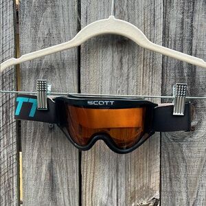 Scott Black and Orange Ski Goggles